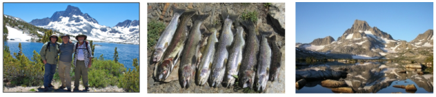 thousand island lake fishermen and trout