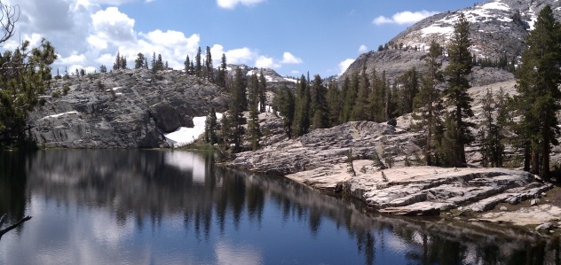 thousand island lakes lake we camped at